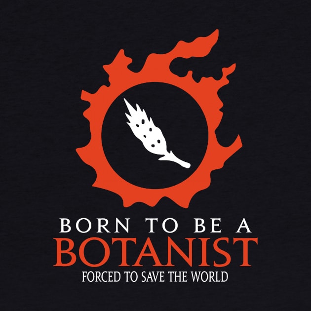 Born to be a botanist Forced to save the World Funny RPG by Asiadesign